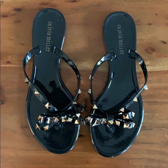 olivia miller femme fatale jelly sandal